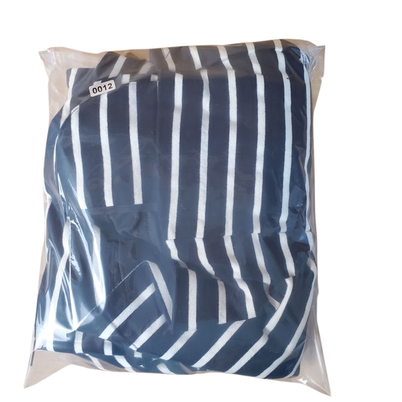 a new day Black and White Striped Blazer. Cotton Knit. XL. A0012 - Picture 10 of 10